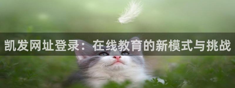 伟德国际19463官网登录：凯发网址登录：在线教育的新模式与挑战
